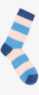 LANIUS - Socken mit Streifen GOTS