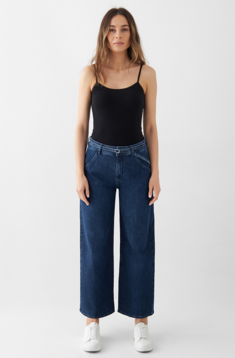 Dawn - Blink Wide Barrel Soft Denim Classic Cropped