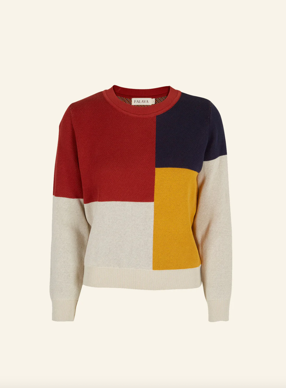 PALAVA - Esther Red Bauhaus Jumper