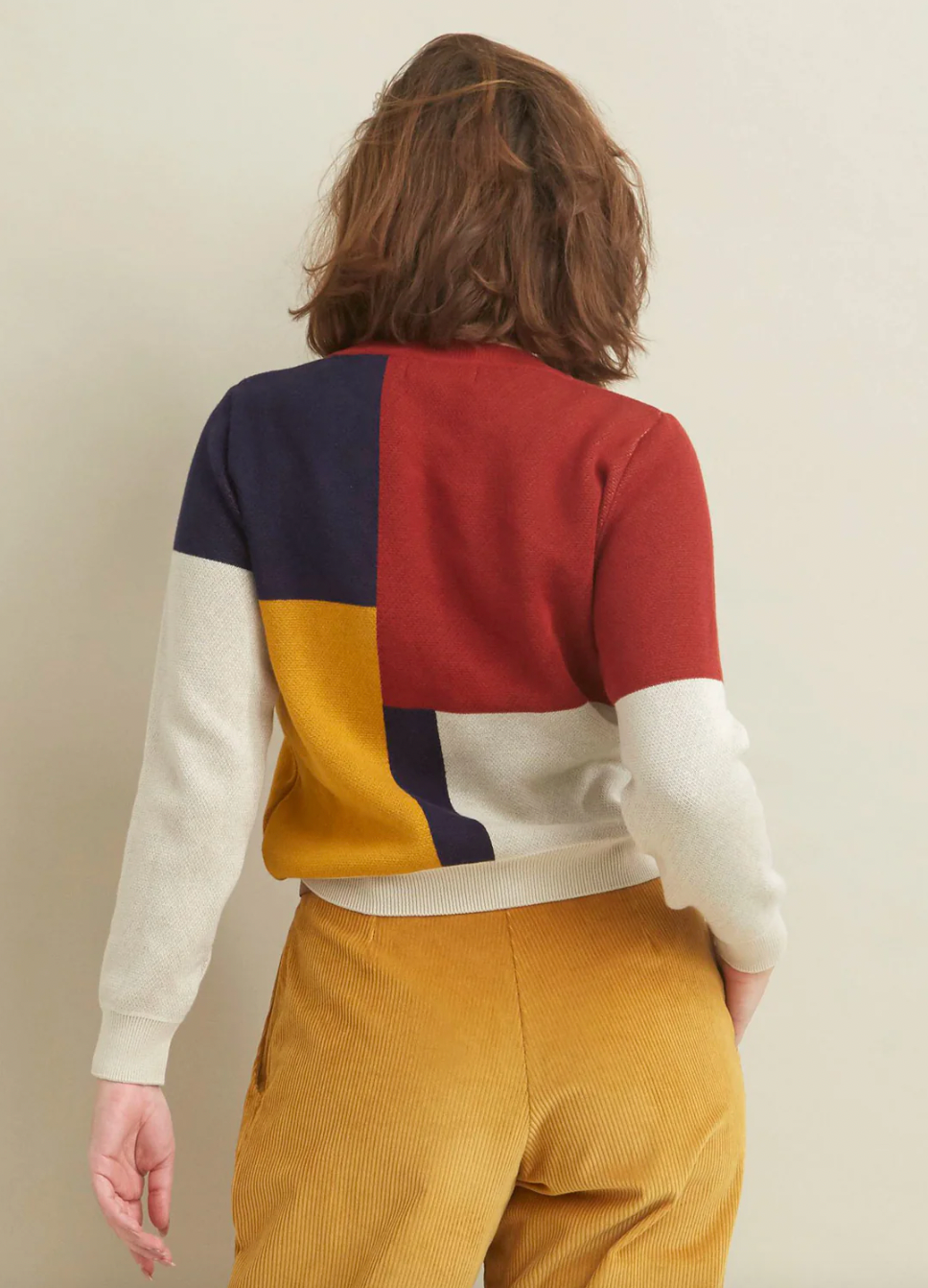 PALAVA - Esther Red Bauhaus Jumper