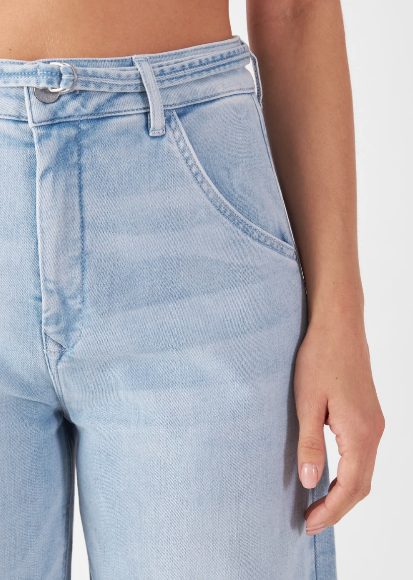 Dawn - Blink Wide Barrel Soft Denim Classic Cropped