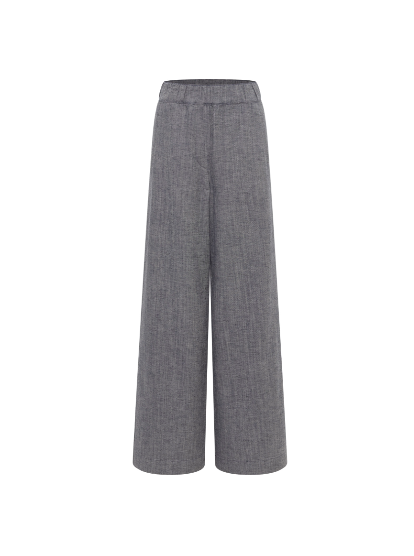 Lanius - Hose mit weitem Bein GOTS