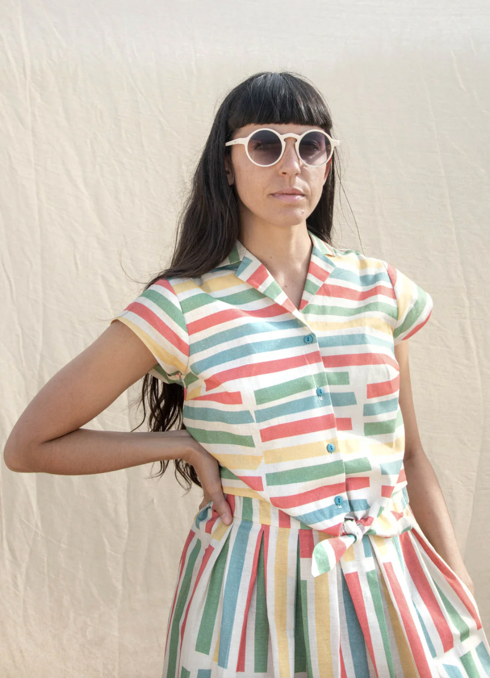 PALAVA - Florence Multi Beach Stripes