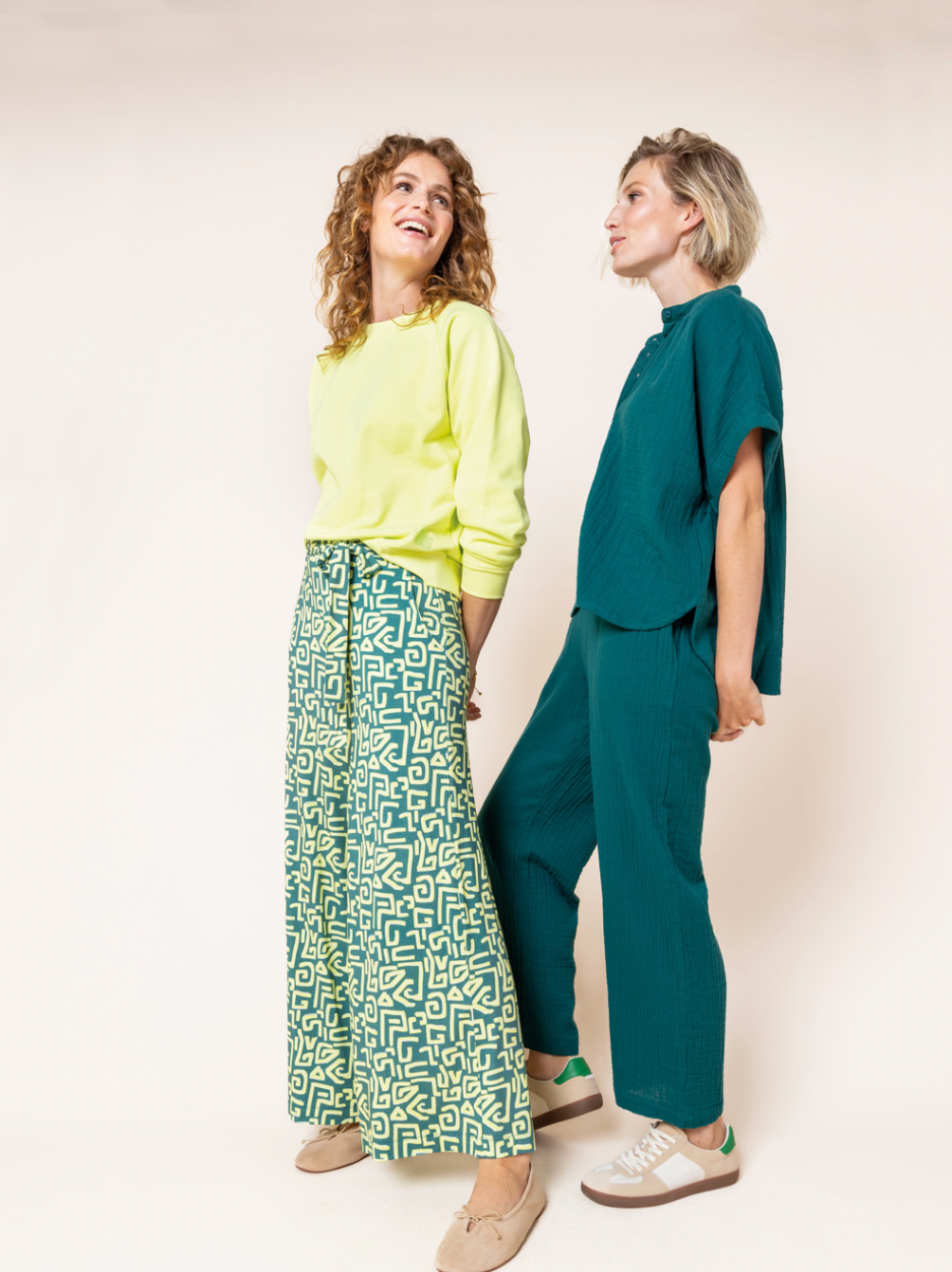 Zilch - Top Buttons Musselin