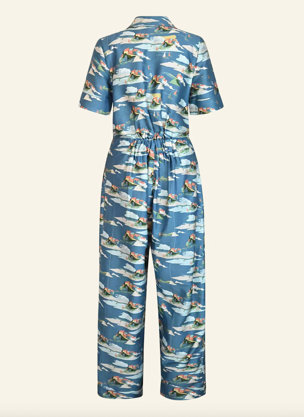 PALAVA - Francesca Jumpsuit Blue Robin Hood&#39;s Bay