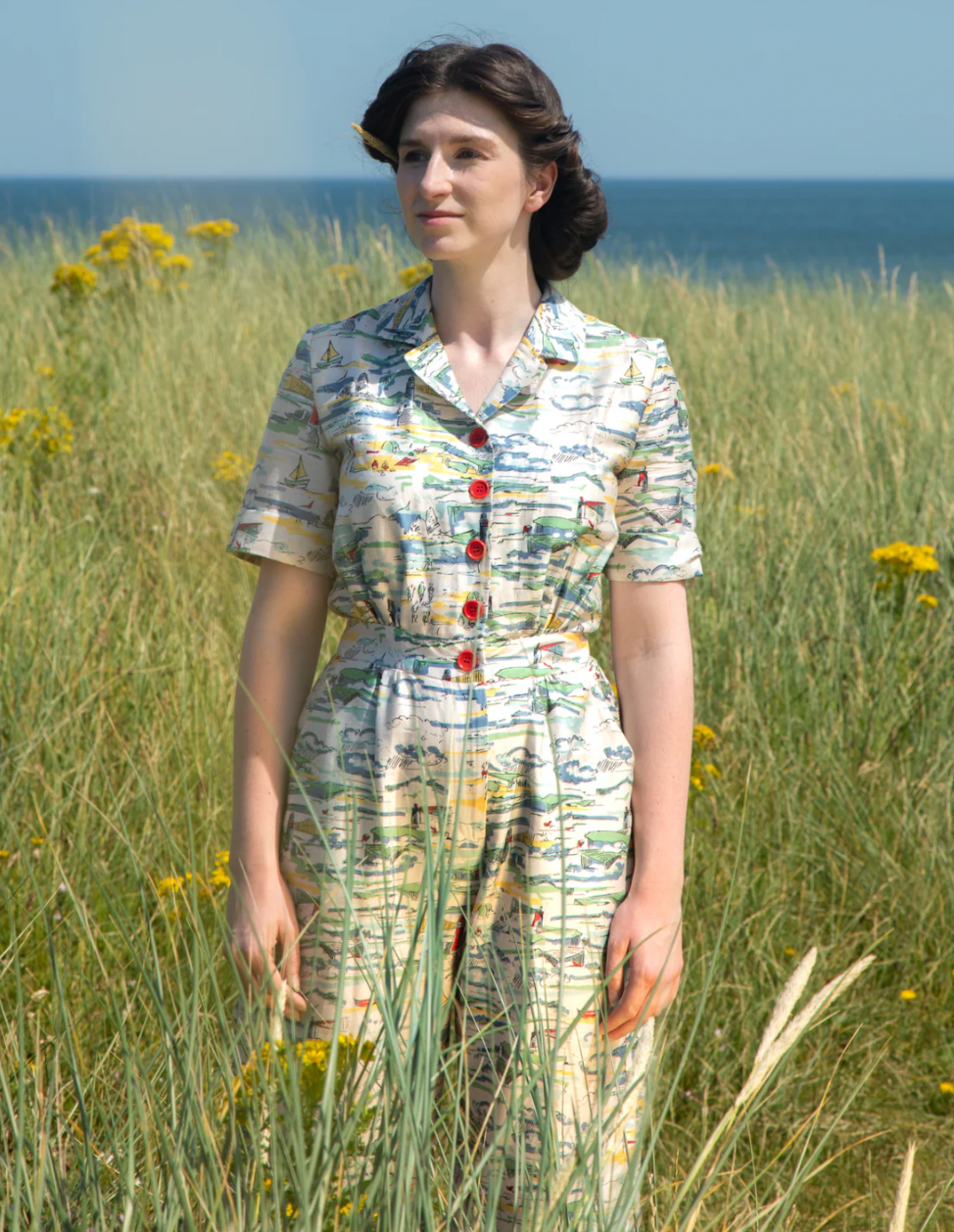 PALAVA - Francesca Jumpsuit Ivory Lighthouse