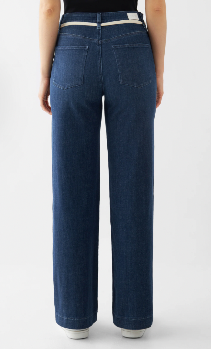 Dawn - Dew Flared Soft Denim French Pocket