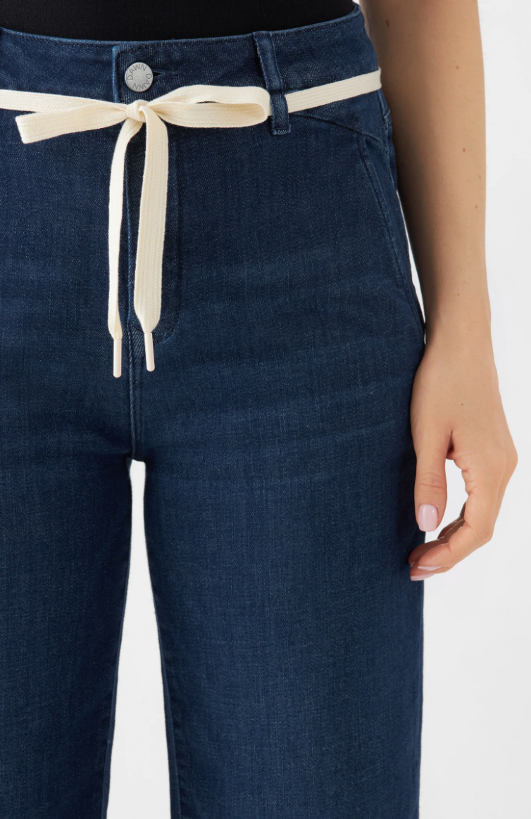 Dawn - Dew Flared Soft Denim French Pocket