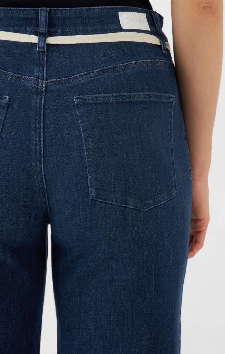 Dawn - Dew Flared Soft Denim French Pocket