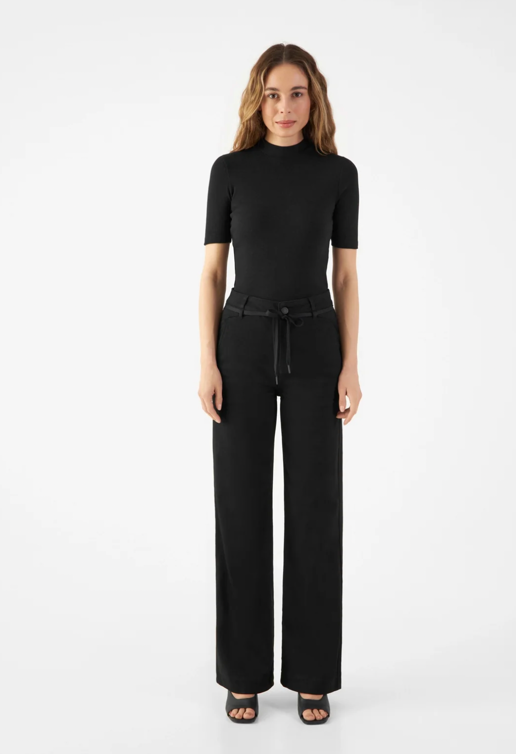 Dawn - Dew Flared Soft Denim French Pocket