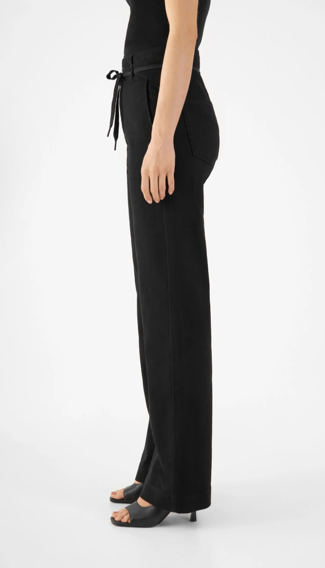 Dawn - Dew Flared Soft Denim French Pocket