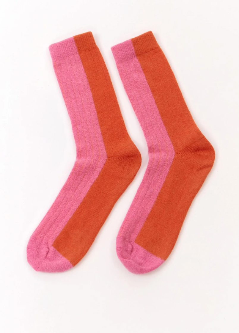Suite 13 - Bicolor Wollsocken