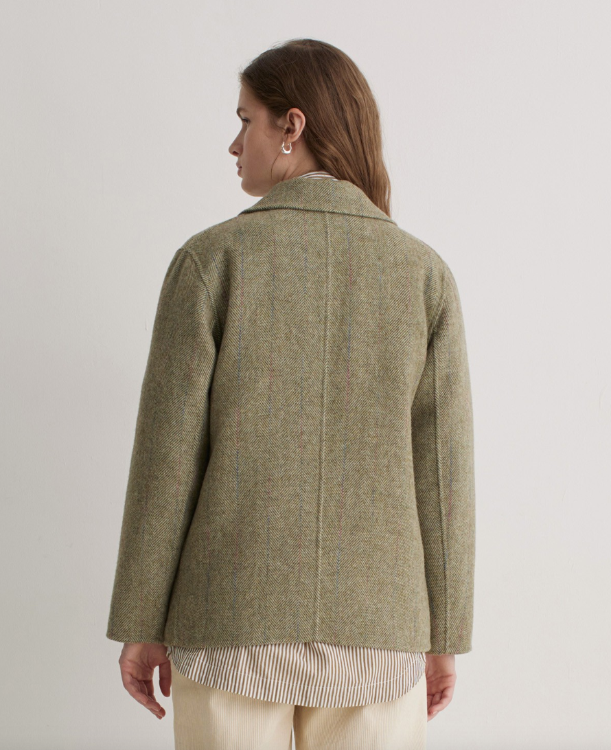 Yerse - Wolljacke mit Kragen