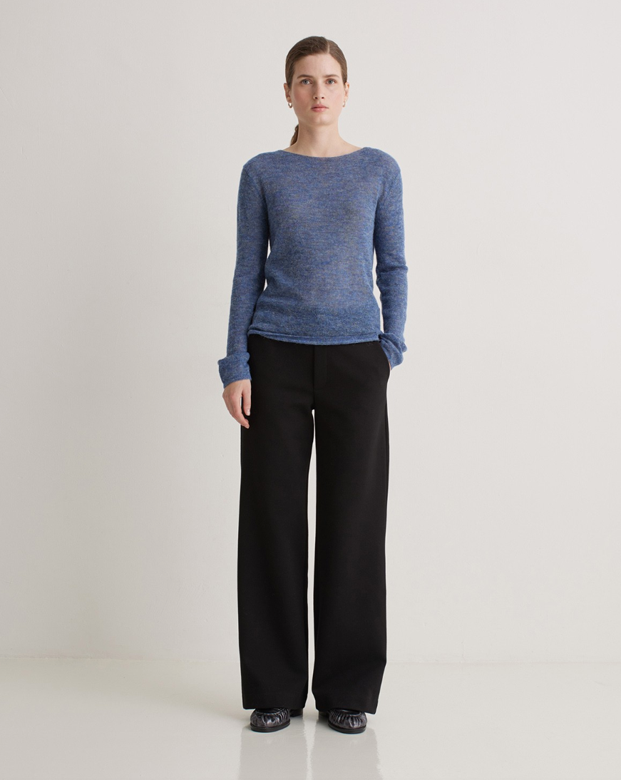 Yerse - Elastische Hose mit geradem Bein