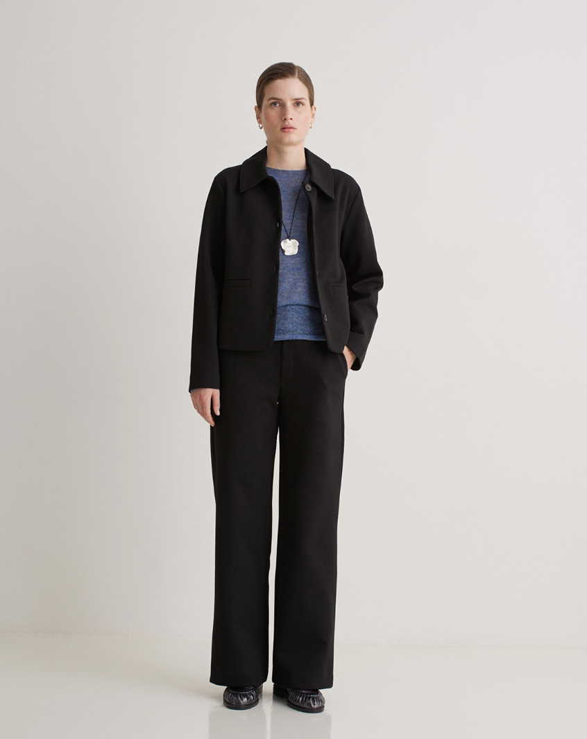 Yerse - Elastische Hose mit geradem Bein