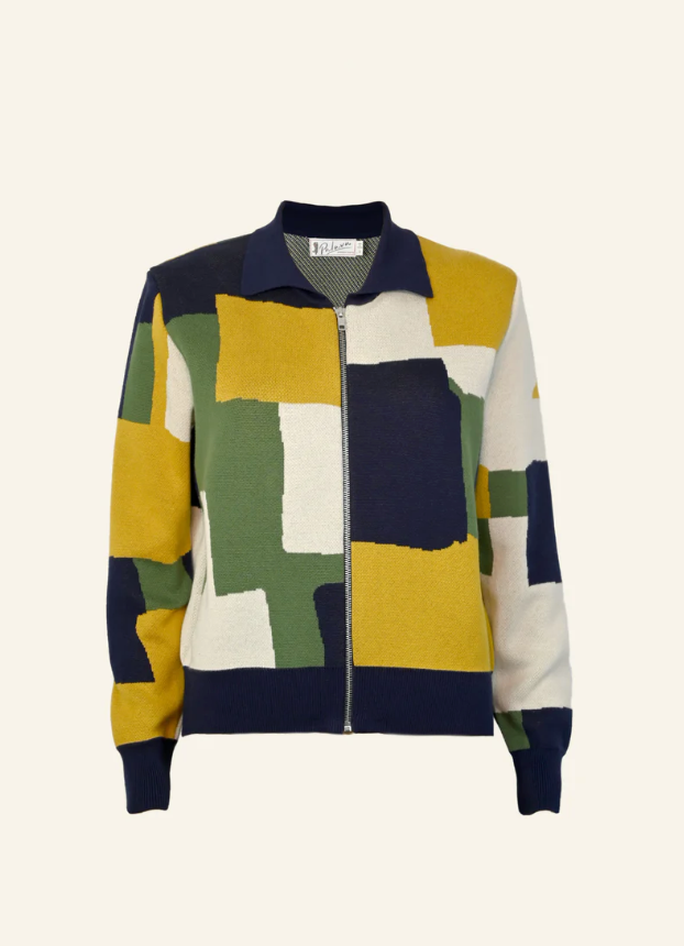 PALAVA - Cardigan Kate Mustard Boxes