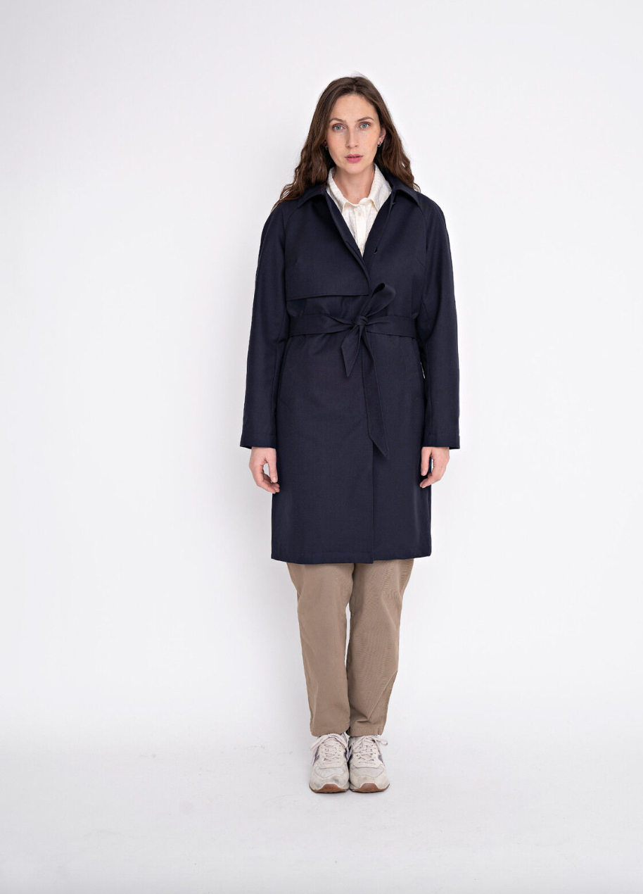 JohnnyLove - Mantel Gwen (Wasserdichte Woll-/Meida-Isolierung)