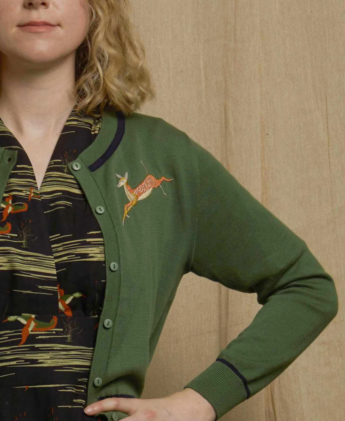 PALAVA - Kleid Rita Black Flying Ducks