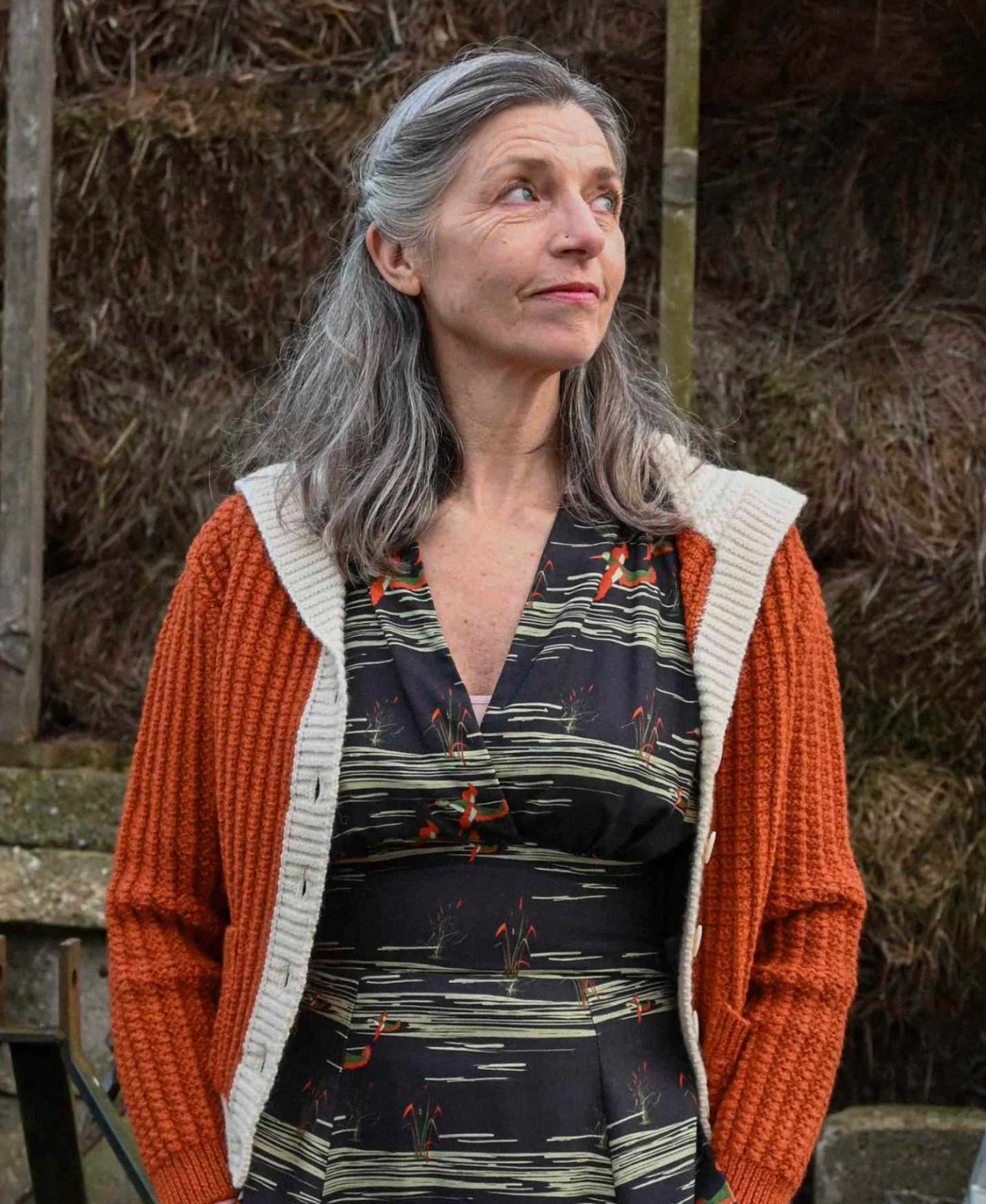 PALAVA - Kleid Rita Black Flying Ducks