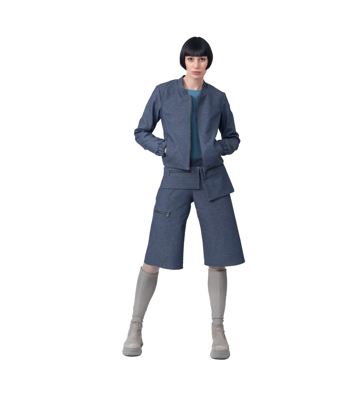 NIX - Jeansjacke mit Taschen