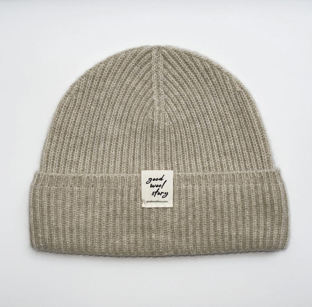good wool story - chunky hat