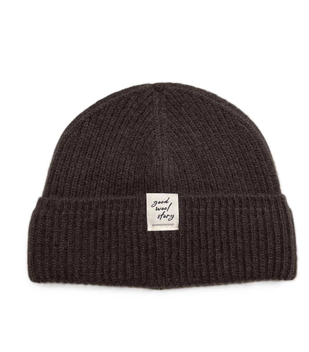 good wool story - chunky hat
