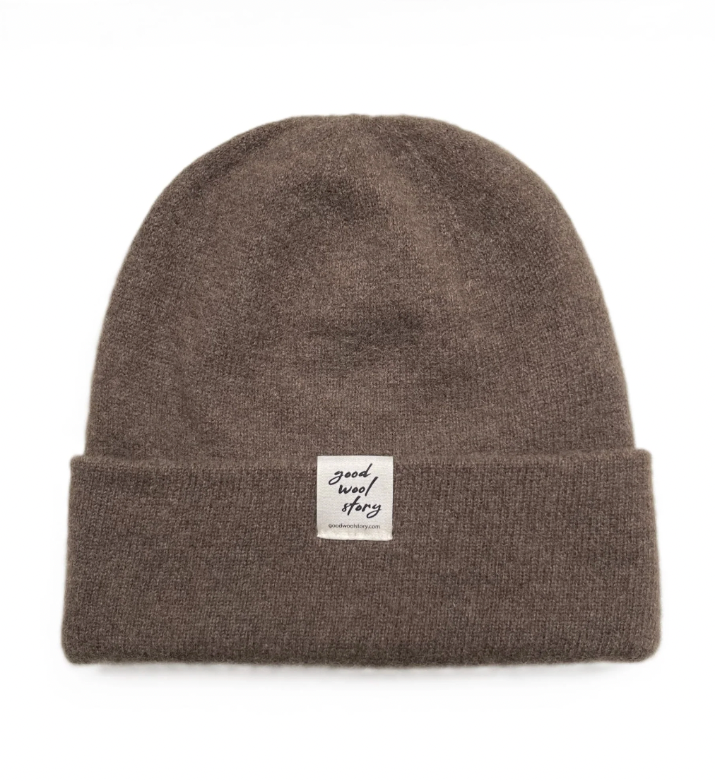 good wool story - true beanie