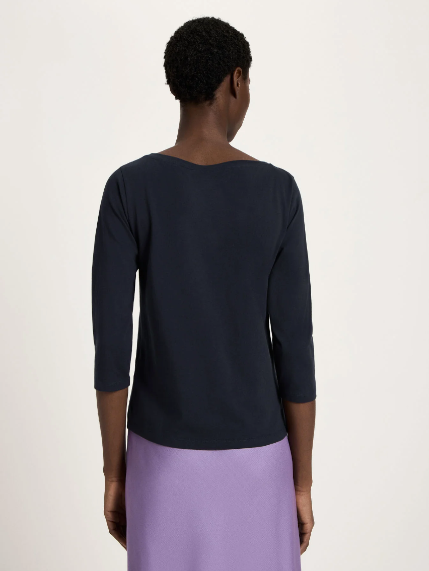 Lanius - U-Boot Shirt mit 3/4 Arm GOTS