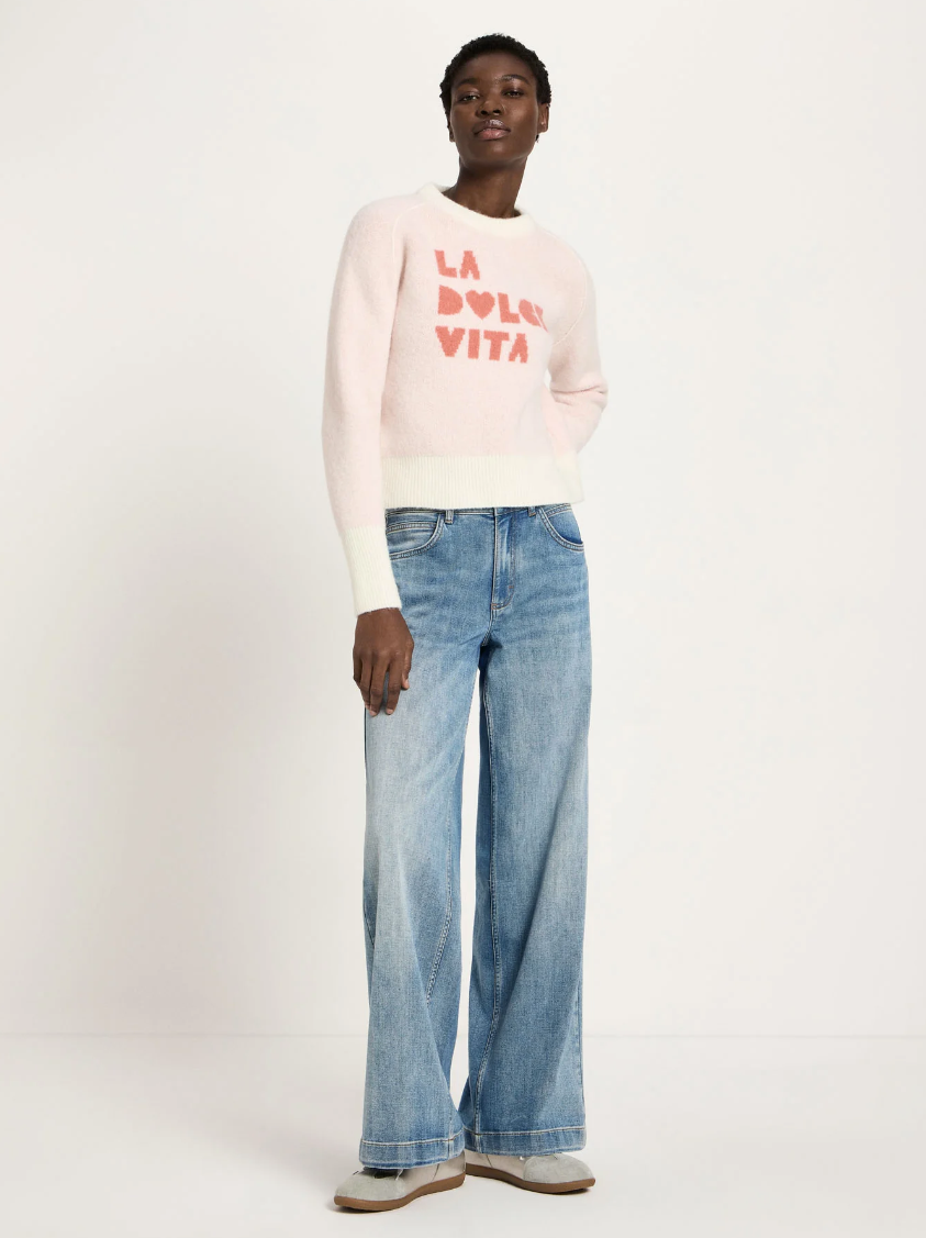 Lanius - Jacquard-Pullover