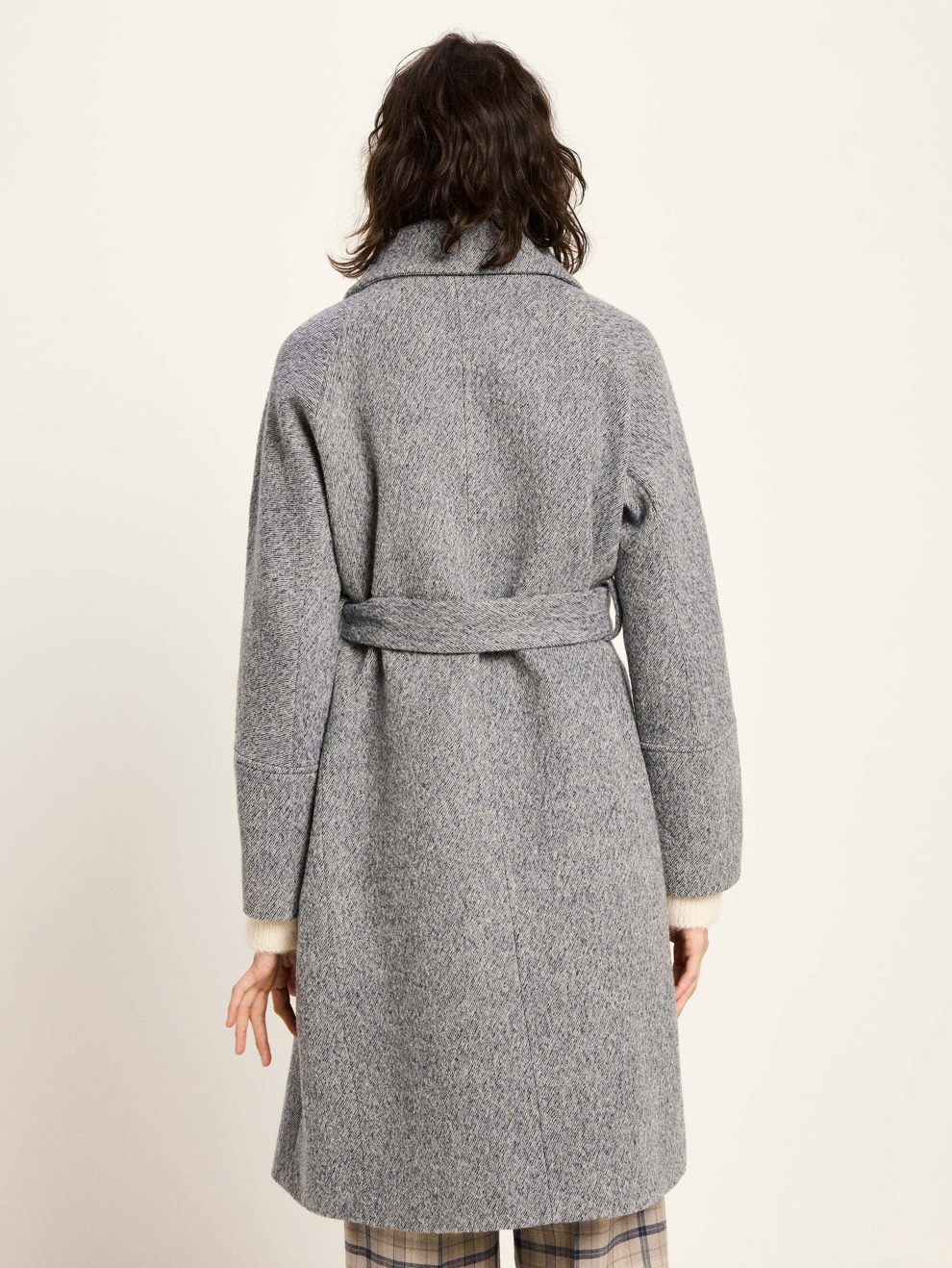 Lanius - Mantel mit Bindegürtel