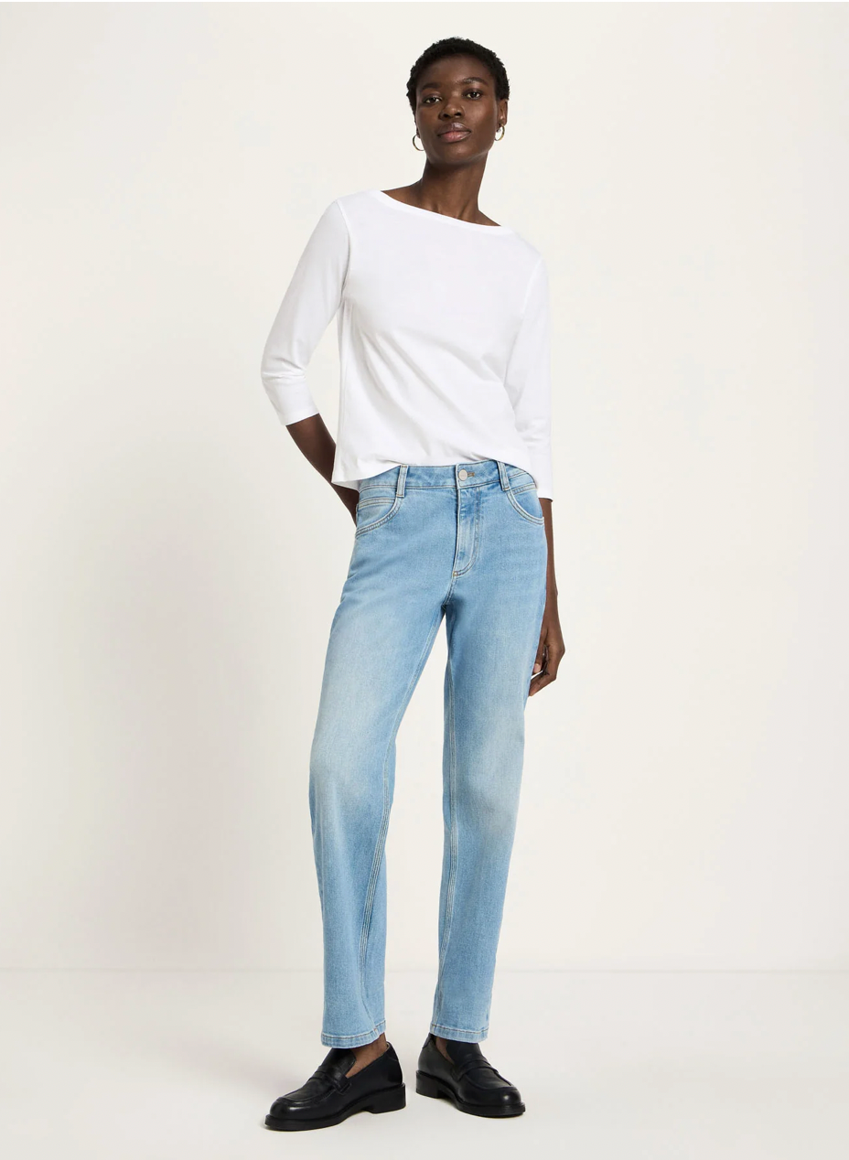 Lanius - Jeans mit Aufschlag GOTS