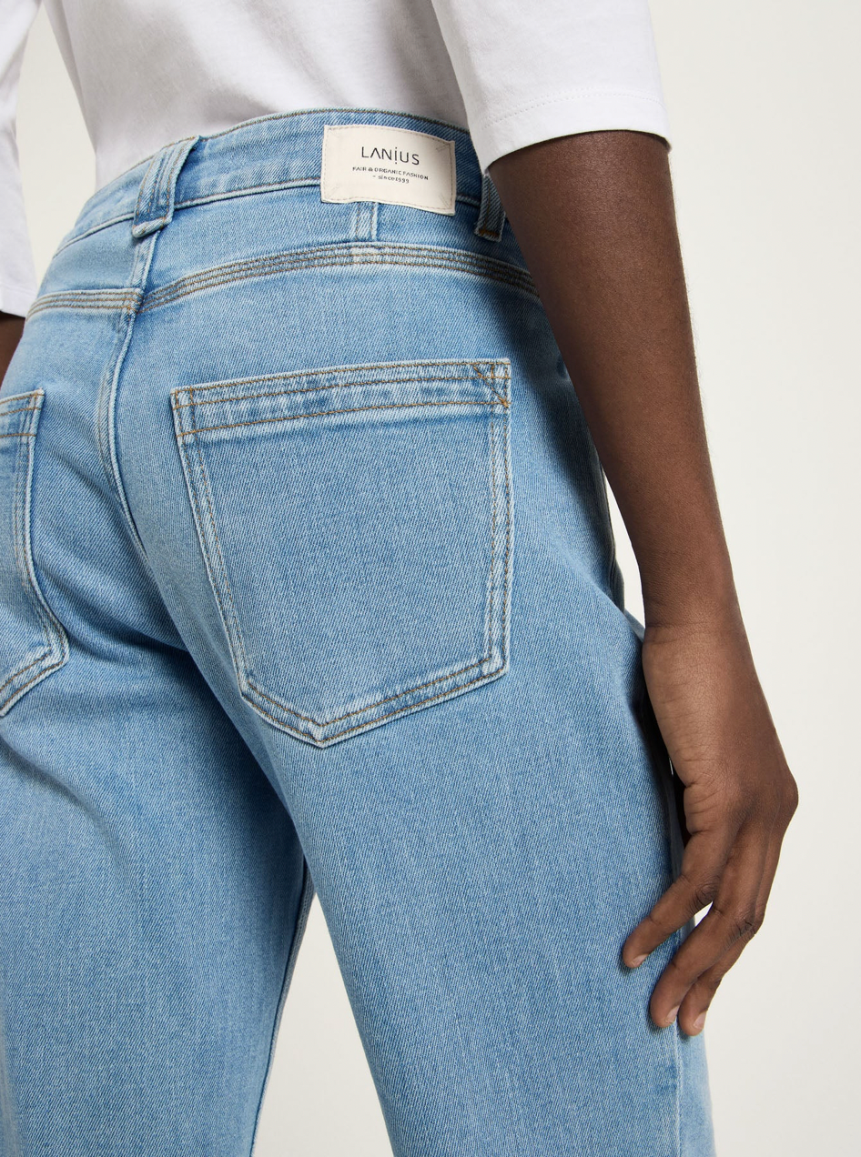 Lanius - Jeans mit Aufschlag GOTS
