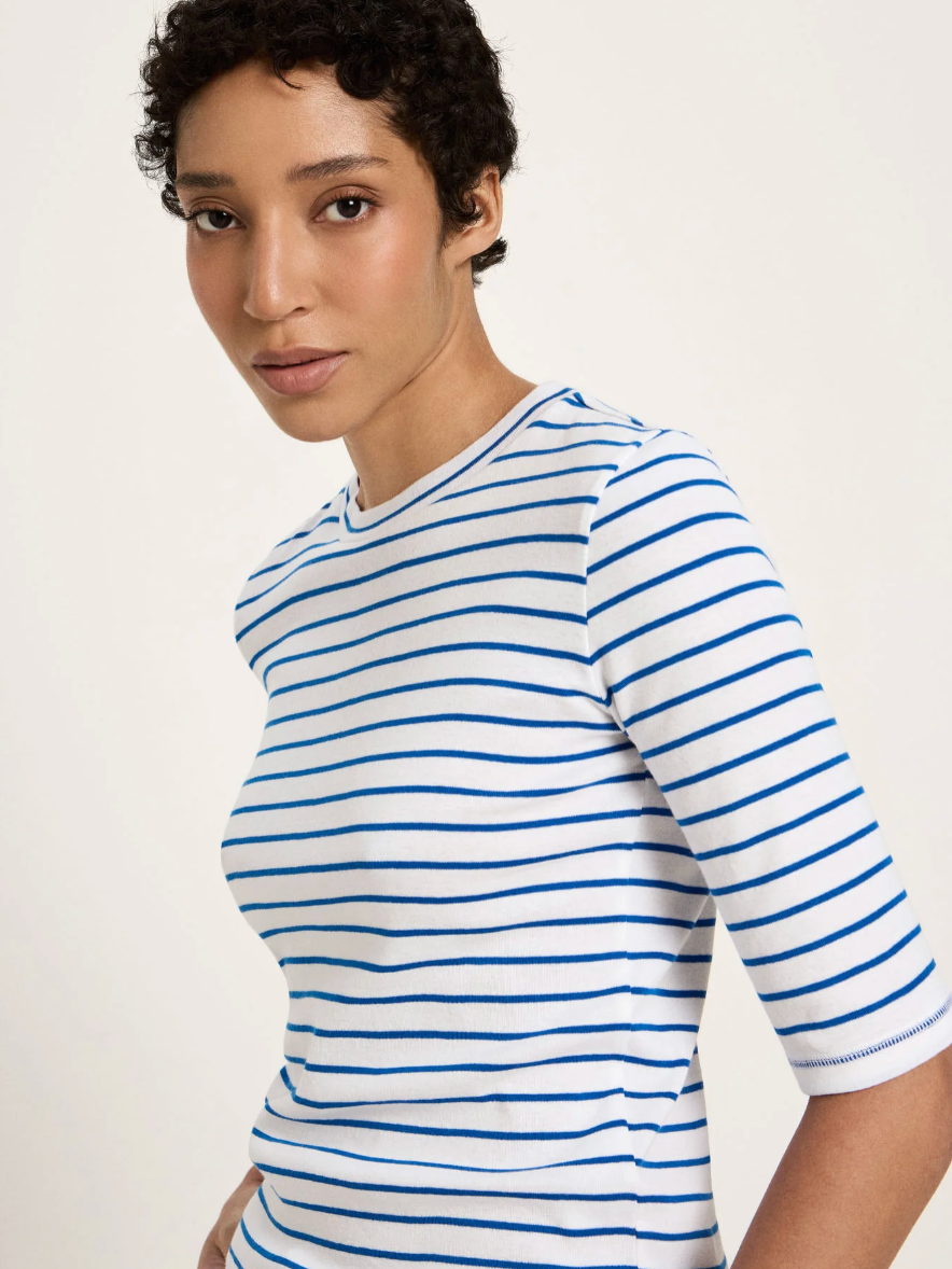 Lanius - Halbarmshirt GOTS