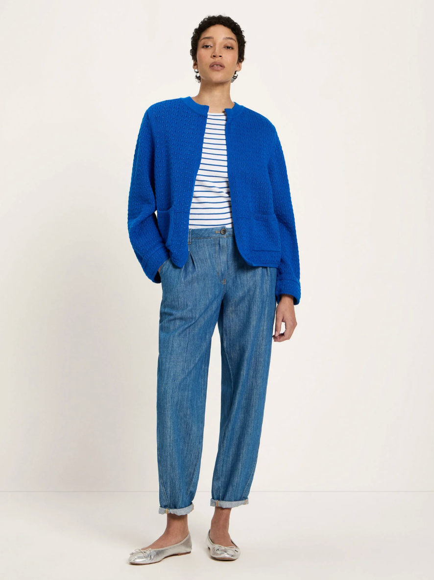 Lanius - Strickjacke mit Struktur GOTS