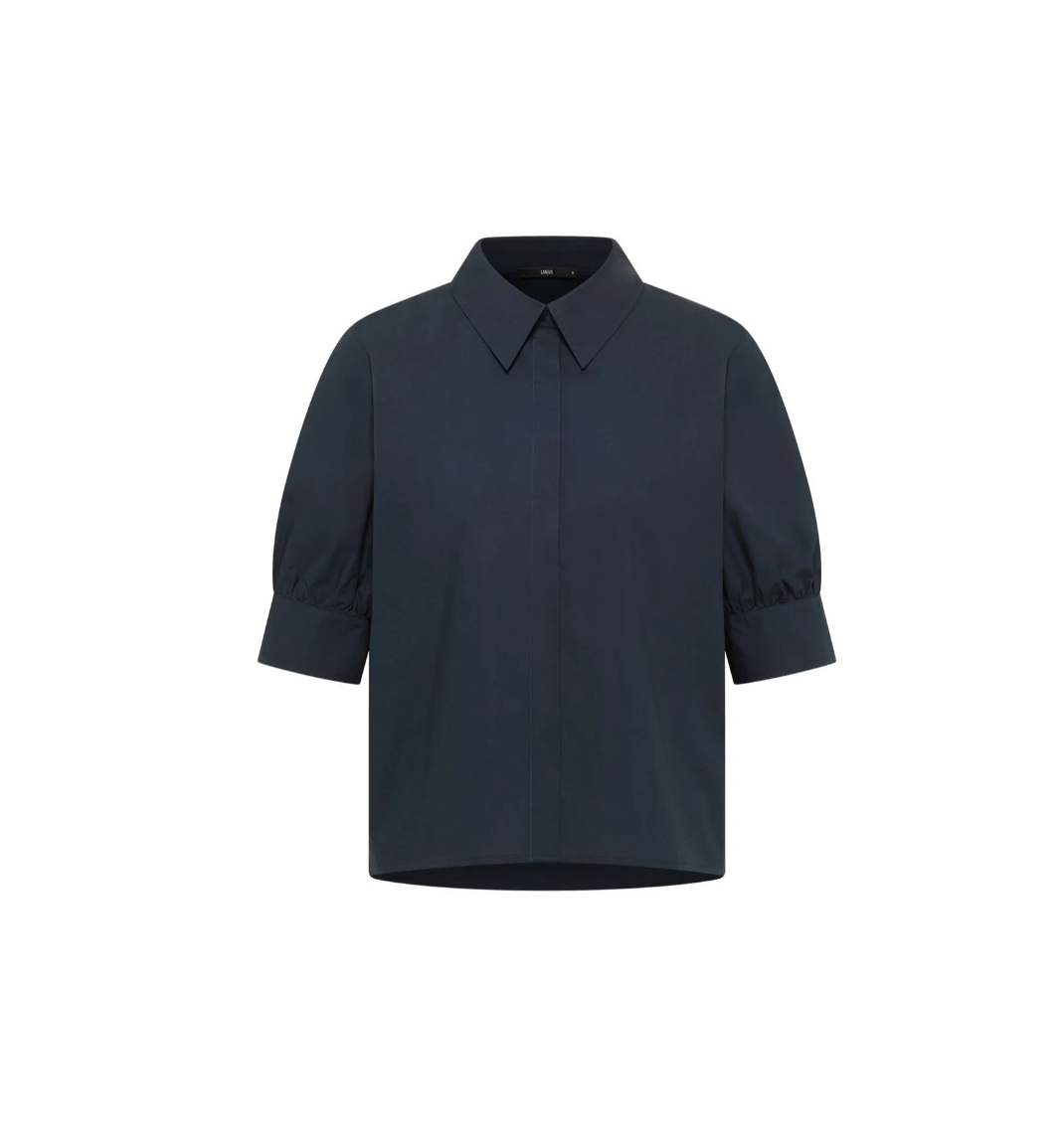 Lanius - Bluse mit Puffärmeln GOTS