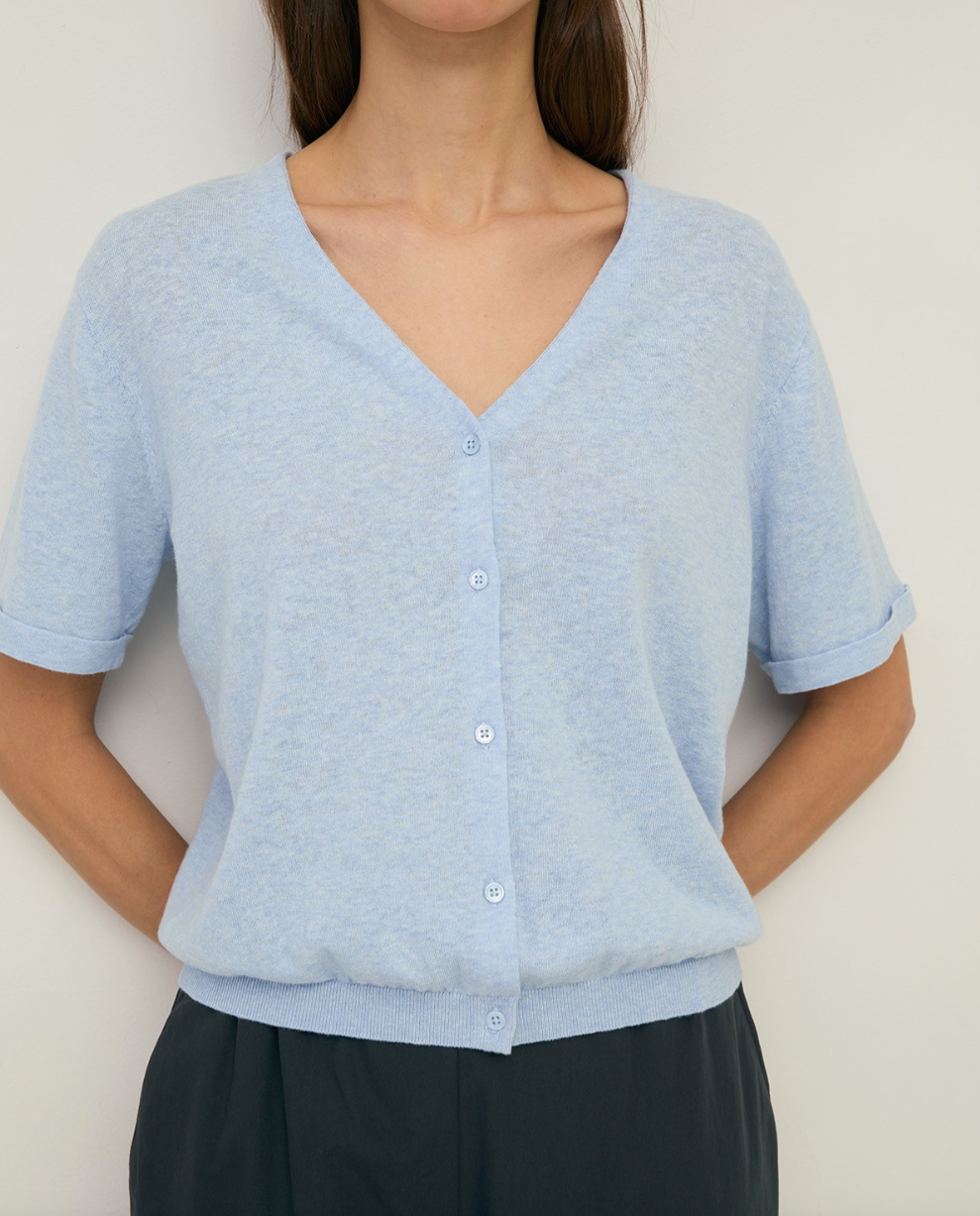 Yerse - Kurzärmliger Cardigan