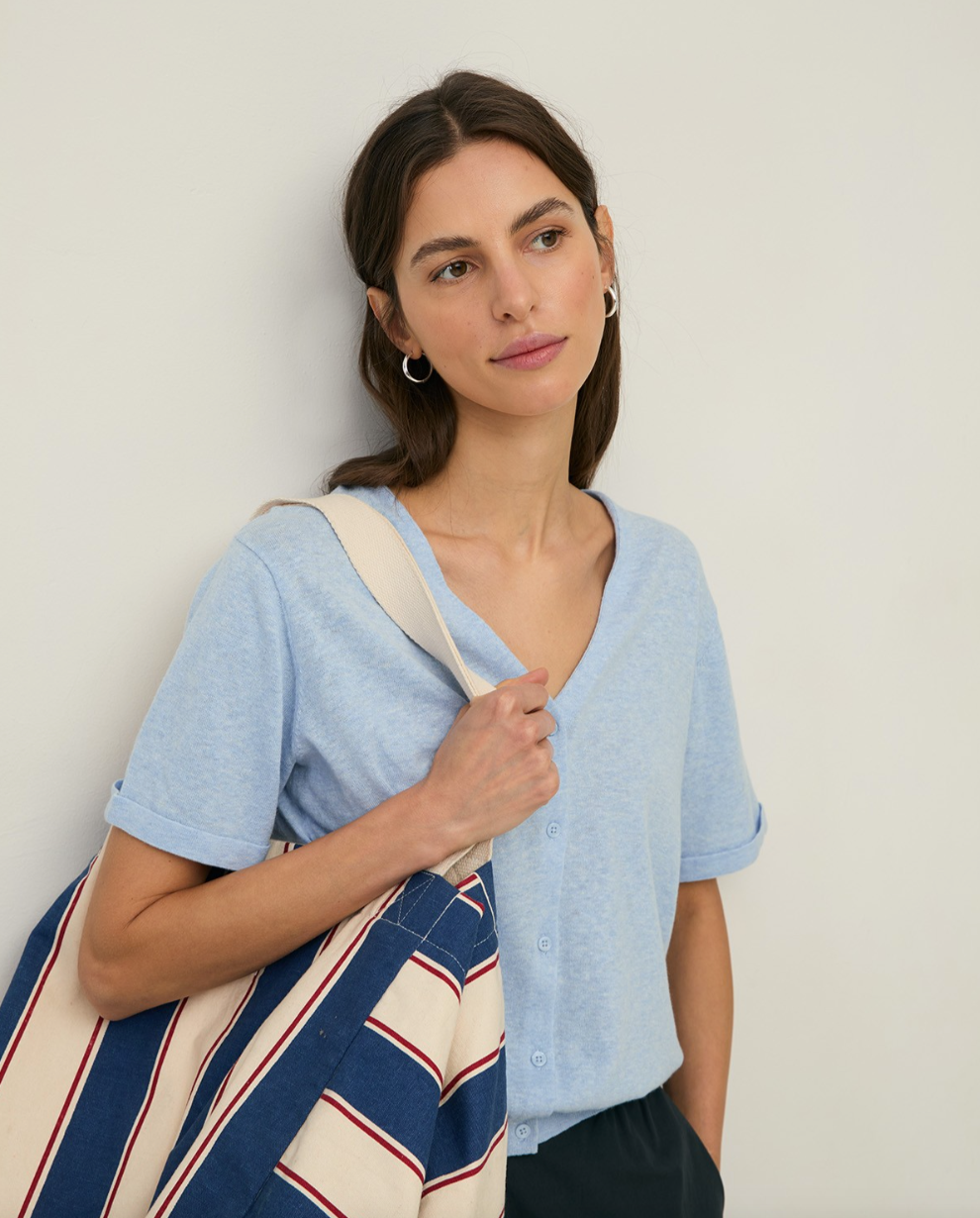 Yerse - Kurzärmliger Cardigan