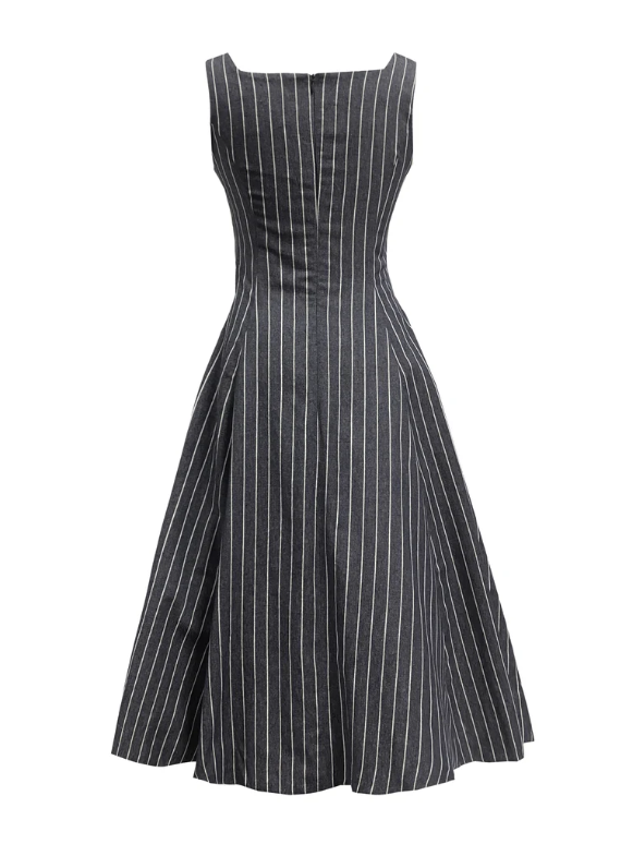 Femkit - Kleid Marian Pinstripes
