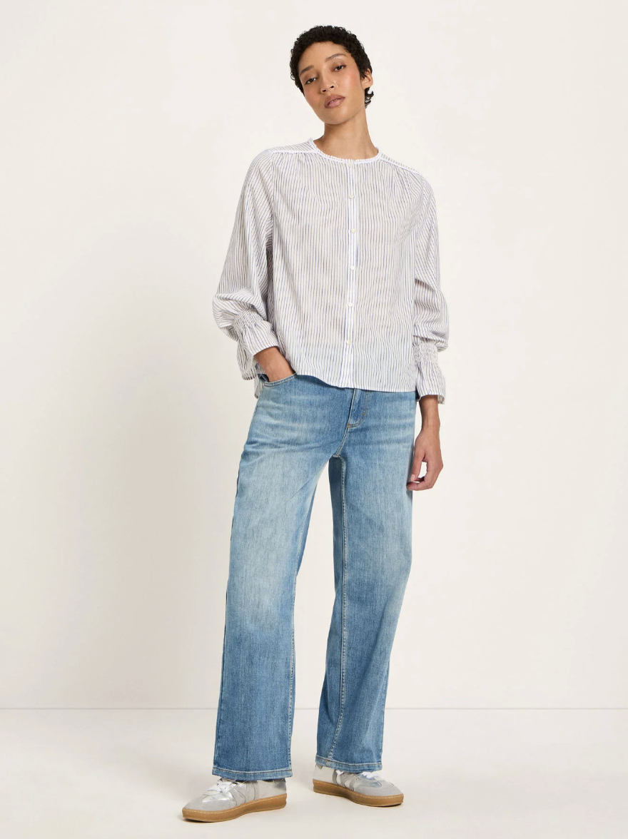 Lanius - Bluse mit Spitze OCS