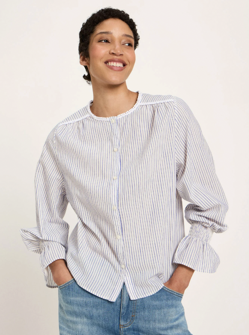 Lanius - Bluse mit Spitze OCS