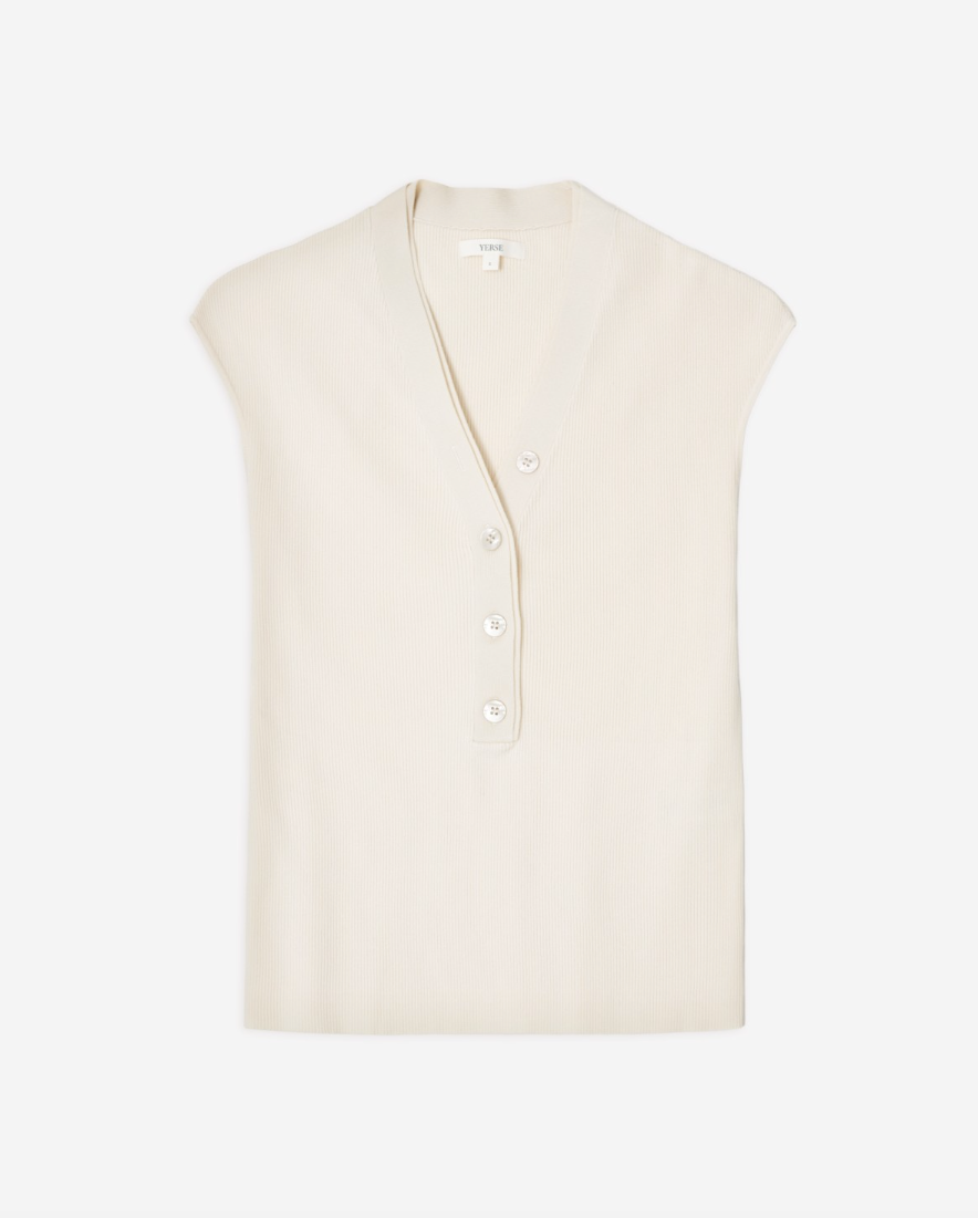 Yerse - Ripptop mit Knöpfen