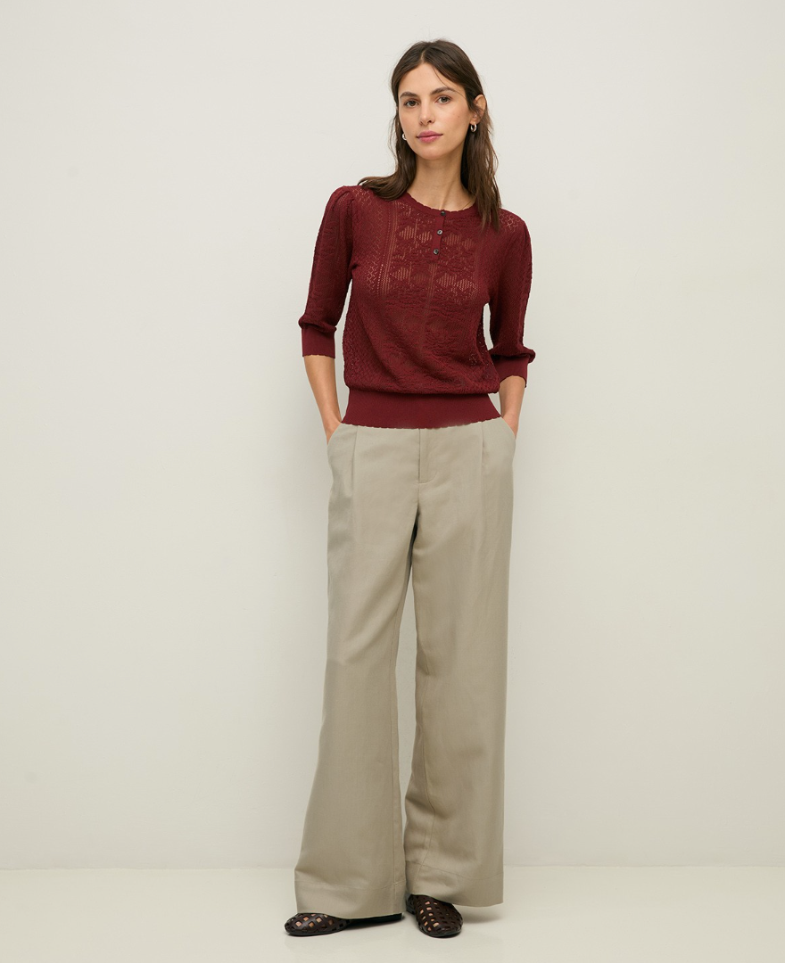 Yerse - Hose mit weitem Bein