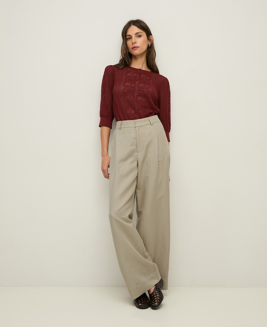 Yerse - Hose mit weitem Bein