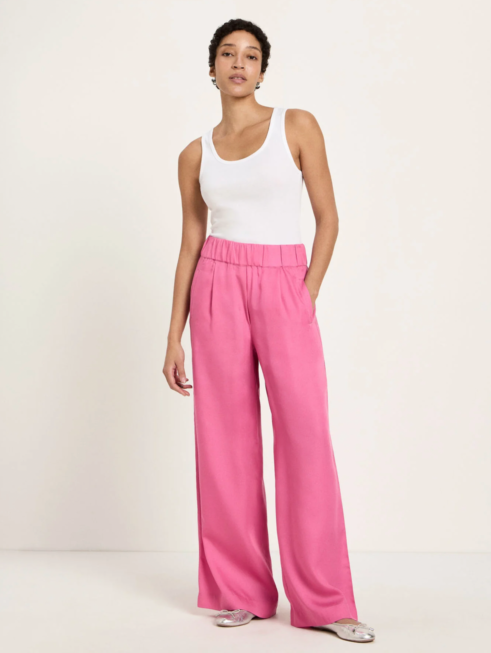 Lanius - Hose mit weitem Bein