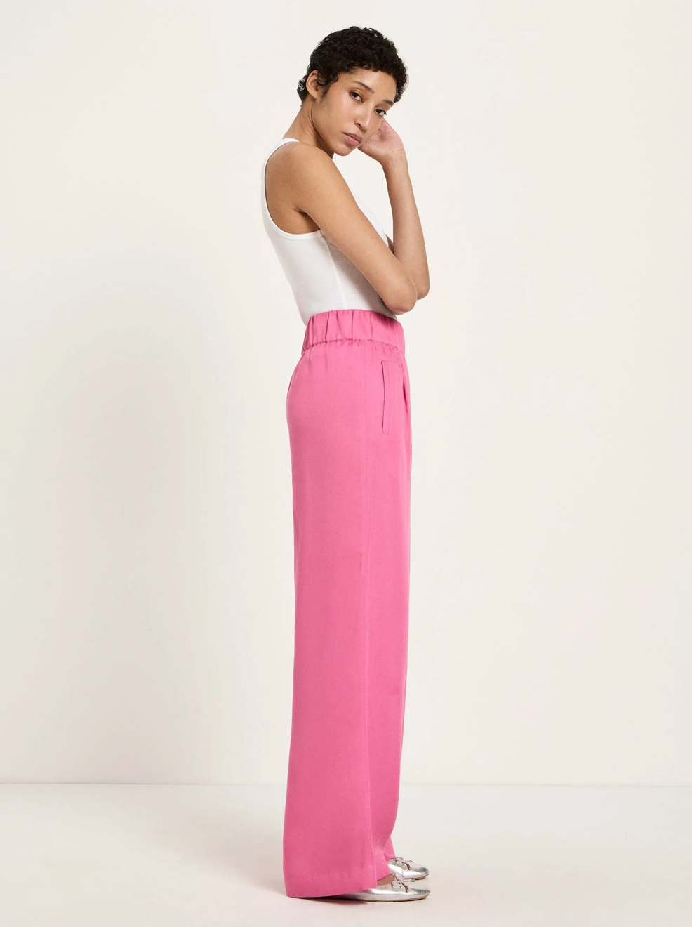 Lanius - Hose mit weitem Bein