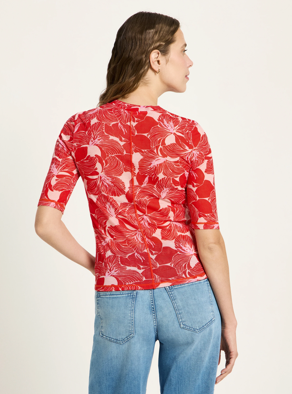 Lanius - Stehkragenshirt aus Tencel™