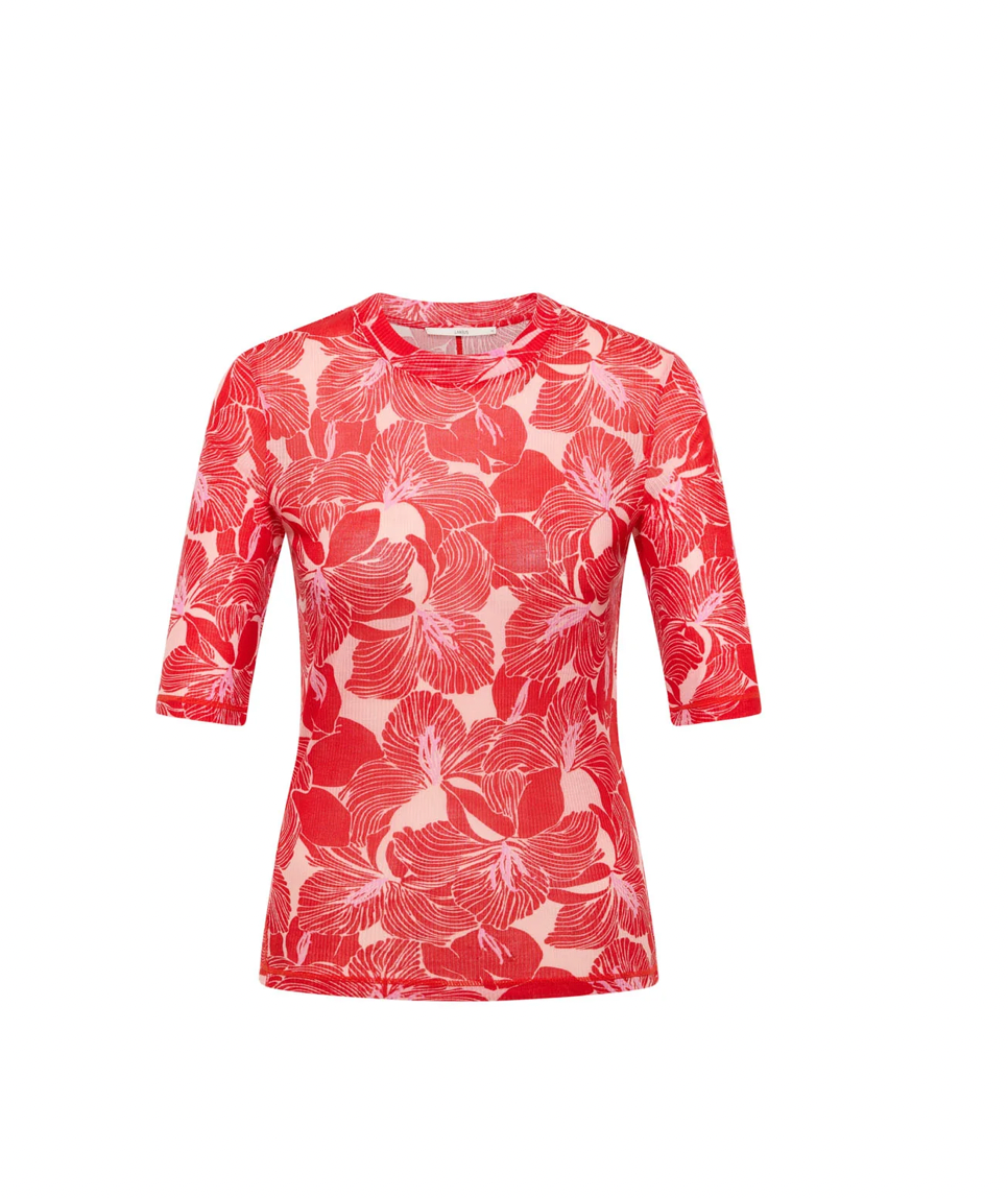 Lanius - Stehkragenshirt aus Tencel™