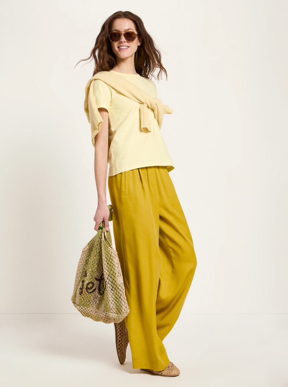 Lanius - Kurzarmshirt GOTS