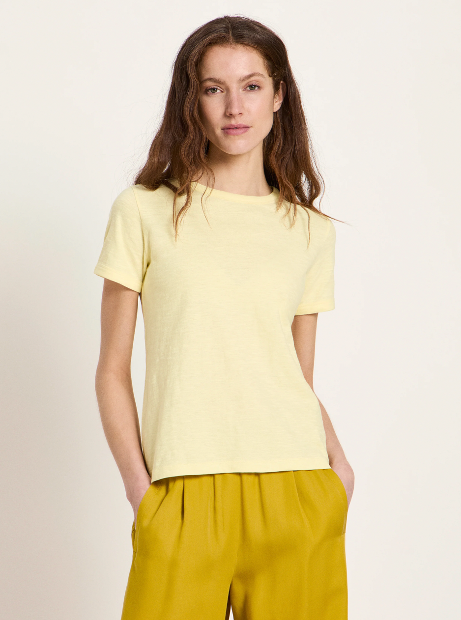 Lanius - Kurzarmshirt GOTS