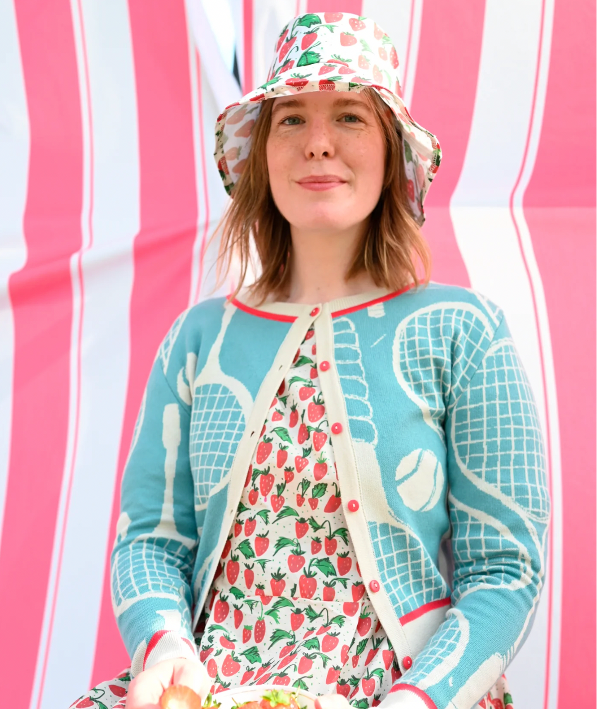 PALAVA - Cardigan Vera Teal Tennis